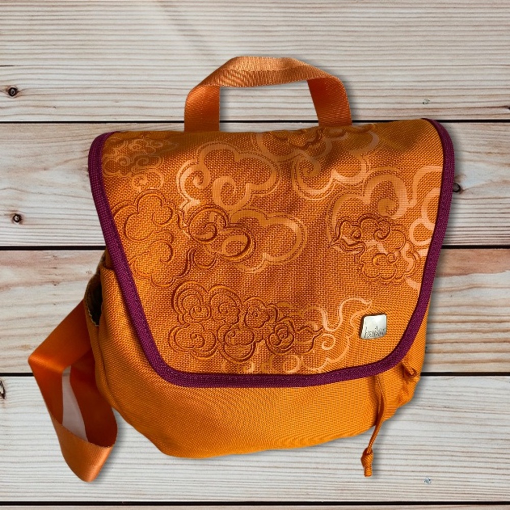 Haiku Tangerine & Raspberry Clouds Mini Backpack